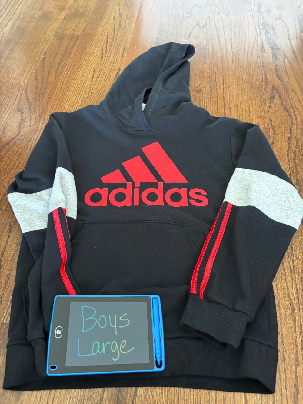 Boys Adidas Hoodie Size L